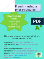 GCSE French Complex Structures Corrected Version