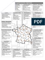 La Gastronomie Regionale Francaise Carte PDF
