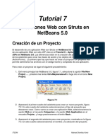 Tutorial 7 - Aplicaciones Web Con Struts en NetBeans 5