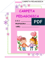 Carpeta Pedagogica 2016