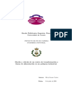 PFC Diseño de Un Centro de Transformacion 10000 KVA