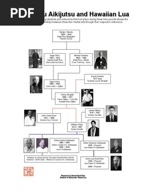 Lineage Of Lua And Aikijutsu