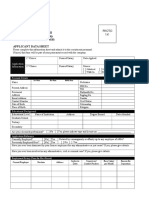 Application Form