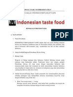 Proposal Usaha Restauran PDF