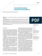 Trastorno Por Déficit de Atención Hiperactividad (Baremacion)