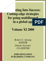 Translating Into Success PDF