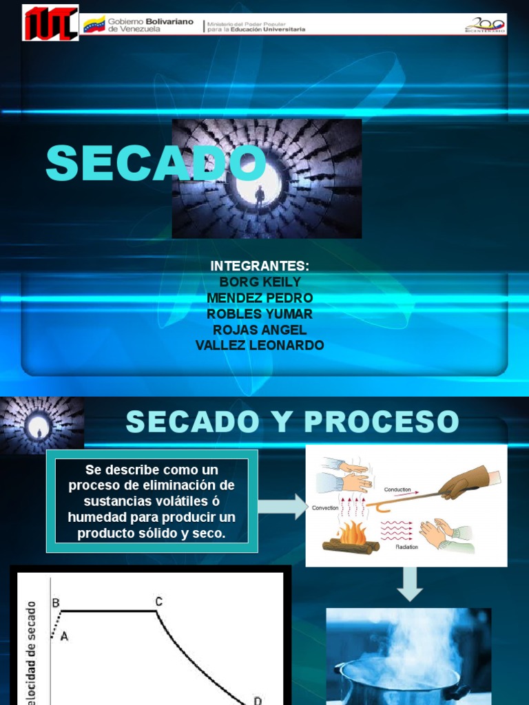 Tipos y Fundamentos del Secado Industrial | PDF | Calor | Ingeniería de ...