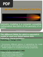 Lecture3 Introduction to Solid Modeling