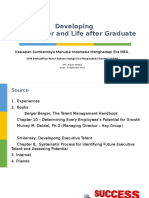 Developing Career and Life As IPB Graduates