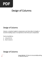 Design of Columns