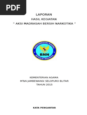 Laporan Hasil Kegiatan Bnn 2015