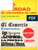 Mito Y Verdad de Los Diarios de Lima. Juan Gargurevich. Páginas 49-65. Editorial Gráfica Labor. 1972