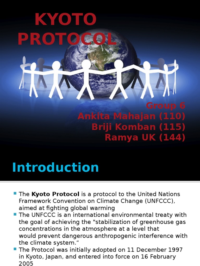 Overview of the Kyoto Protocol | PDF | Kyoto Protocol | United Nations ...