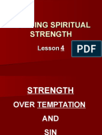 Building Spiritual Strength P. P. Lesson 4