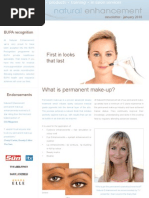 Download Permanent Makeup Treatments Newsletter December 2009January 2010 by Natural Enhancement SN31246220 doc pdf