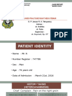 Closed Femur Neck Fracture Case Report