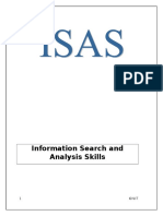 Information Search and Analysis Skills: 1 ©niit