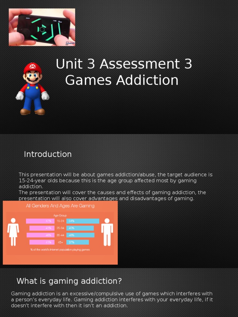 Understanding Gaming Addiction Issues | PDF