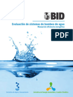 BID - Manual Eficiencia Energetica Sistemas de Bombeo de Agua