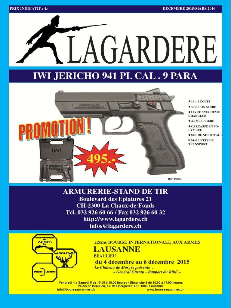 Catalogue 201502, PDF, Armes à feu