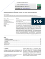 Differential Diagnosis of Bipolar Disorder and Major Depressive Disorder.