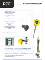 MeasurIT Flexim F601 General Brochure 1004