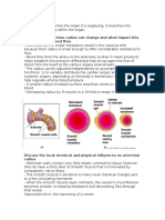 Arterioles Summary 