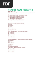Biologi Gonzaga_ Try Out Kelas Xi Smstr 2