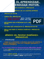 Tema 6.el Aprendizaje - Aprendizaje Motor