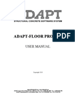 ADAPT-Floor Pro 2010 Manual