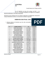 ORD-DÍA 065-2016 Convocatoria Taller Fuego Basico