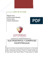 Electroestática y superficies equipotenciales