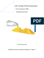 4th Numerical Towing Tank Symposium, 23-25 September 2001, Hamburg