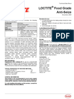 Loctite Food Grade Anti-Seize Tds