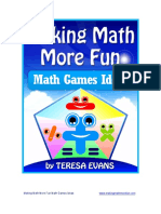 Making Math More Fun Math Games Ideas