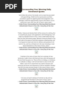 Psalms 91 Prayer PDF