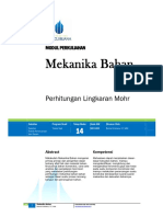 M Mekanika Bahan: Perhitungan Lingkaran Mohr