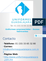 Uniformes Guadalajara - Uniformes Empresariales