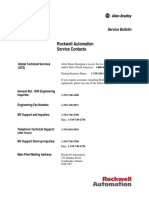 Rockwell Automation Service Contacts
