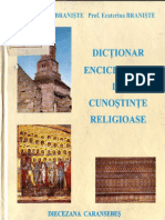(Ene Si Ecaterina Braniste) Dictionar Enciclopedic de Cunostinte Religioase PDF