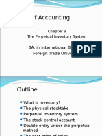 Principle of Accounting: BA. in International Business Foreign Trade University