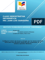 Clase Demostrativa