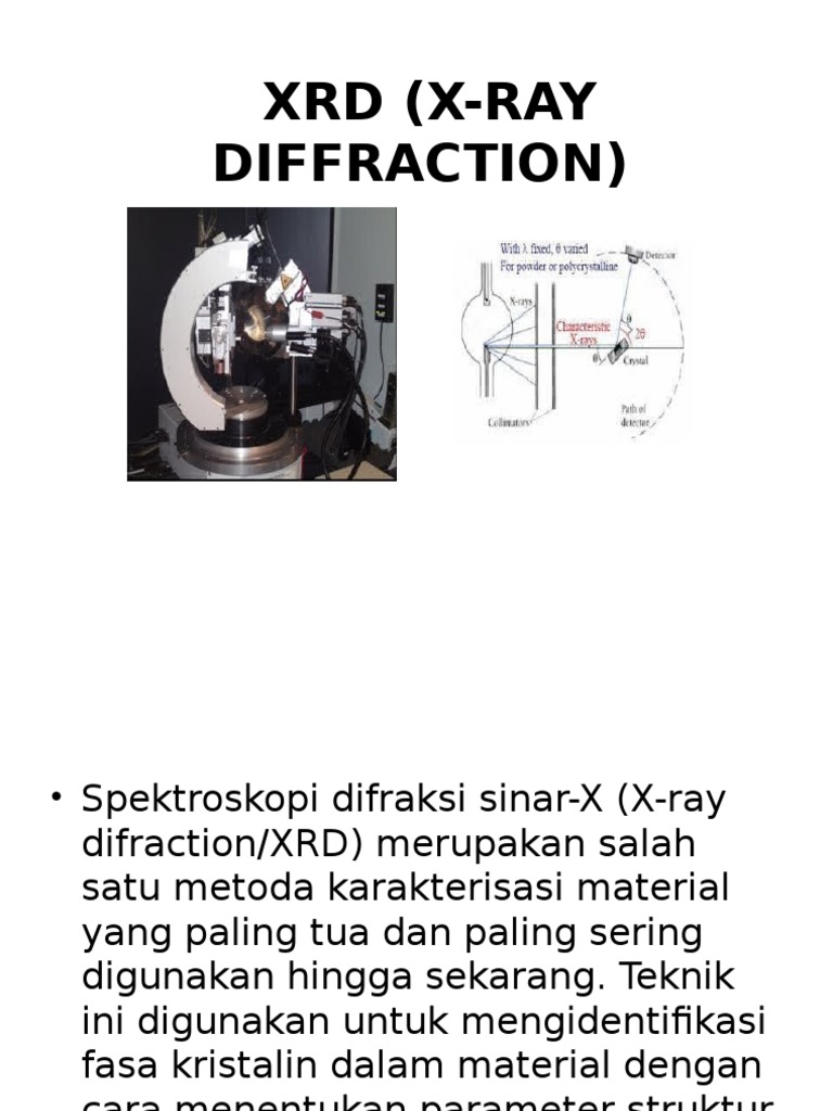 XRD (X-Ray Diffraction) | PDF