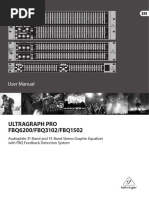 Behringer FBQ3102 User Manual