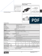 Series D1VW Characteristics: Directional Control Valve