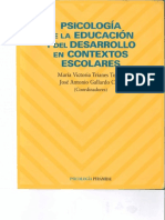 Sicologia de La Eduacion y Del Desarrollo en Contextos Escolares - Piramide