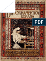 Din Ornamentica Română, Album Artistic Reprezentând 284 Broderii PDF