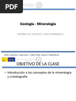 Geología - Mineralogía 1