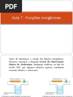 Aula 7 - Funções Inorgânicas