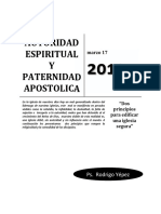 AUTORIDAD ESPIIRTUAL Y PATERNIDAD APOSTOLICA (Manual) PDF